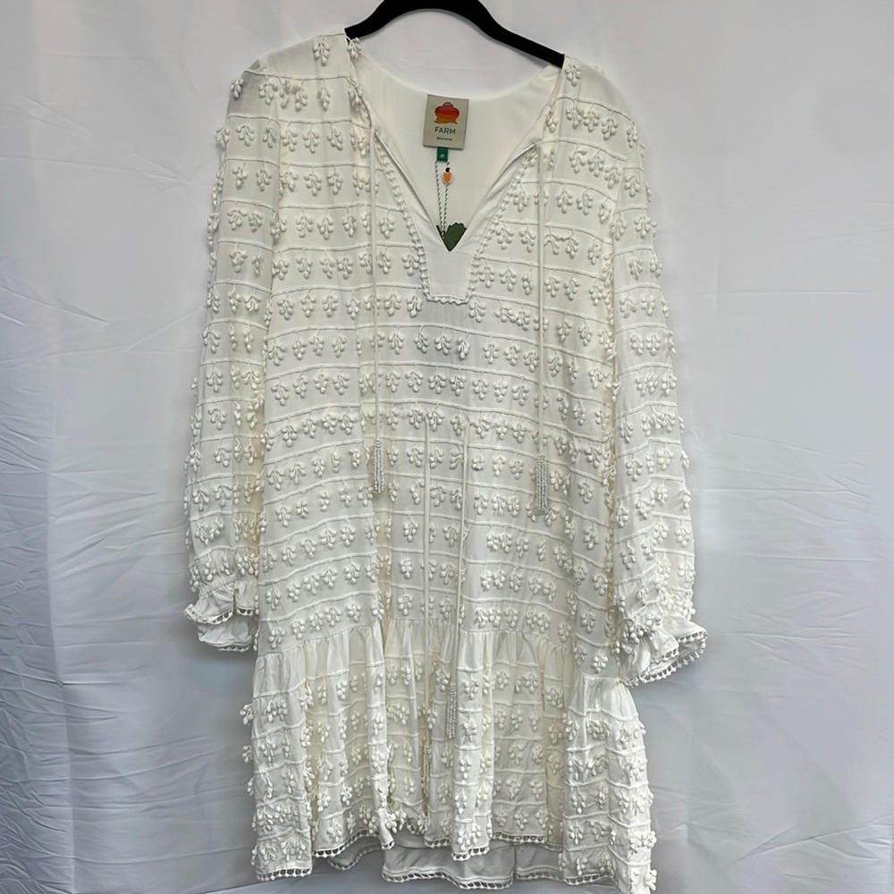 NWT Farm Rio Fringe Mini Dress